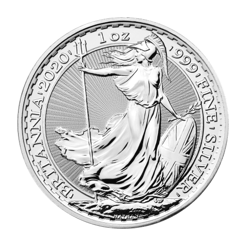 1 oz 2020 Britannia Silver Coin | The Royal Mint | Silver Gold Bull US