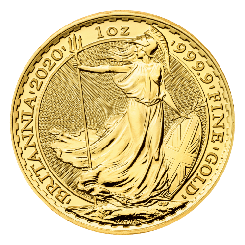 1 oz 2020 Britannia Gold Coin | The Royal Mint
