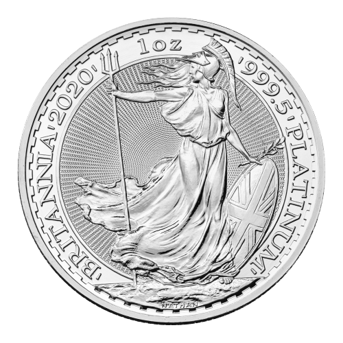 1 oz 2020 Britannia Platinum Coin | The Royal Mint