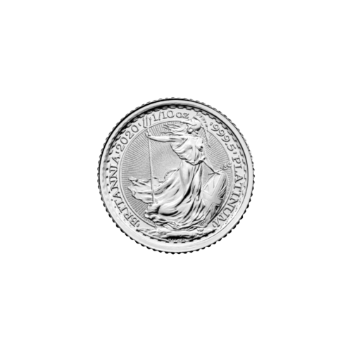 Pièce 1/10 once de platine Britannia 2020 | La Monnaie royale
