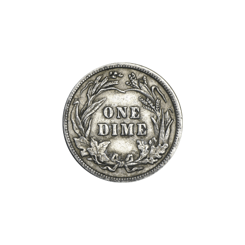 Random Year Barber Dime 90% Pure Silver Coin | United States Mint