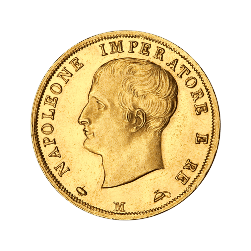 Random Year Italian 40 Lira Gold Coin