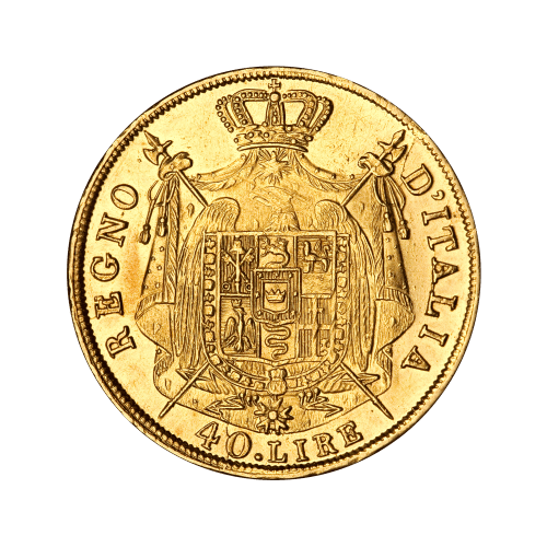 Random Year Italian 40 Lira Gold Coin