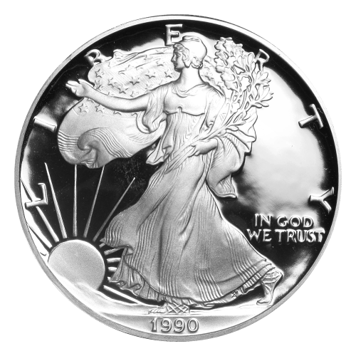 1 oz 1990 American Eagle Proof Silver Coin | United States Mint