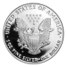 Pièce 1 once d'argent Épreuve numismatique Aigle américain 1996 | Monnaie des États-Unis