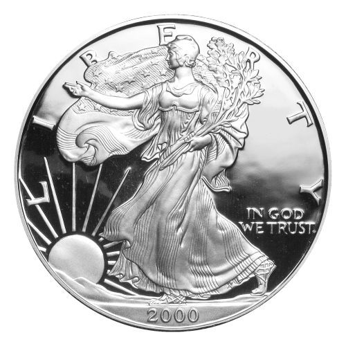 1 oz 2000 American Eagle Proof Silver Coin | United States Mint