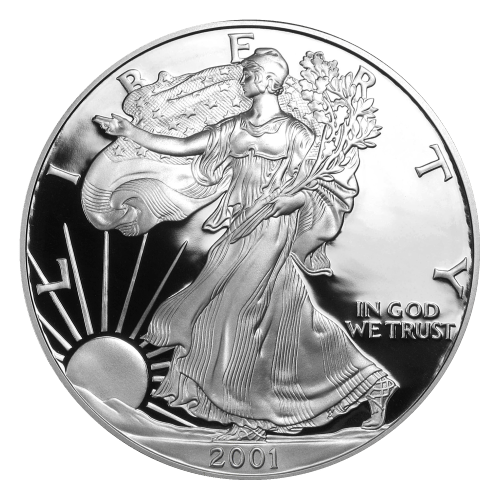 1 oz 2001 American Eagle Proof Silver Coin | United States Mint