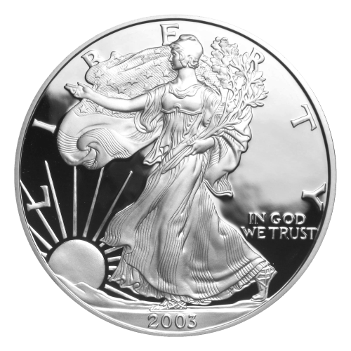 1 oz 2003 American Eagle Proof Silver Coin | United States Mint
