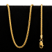 9.5 gram 22 kt Rolo Style Gold Necklace