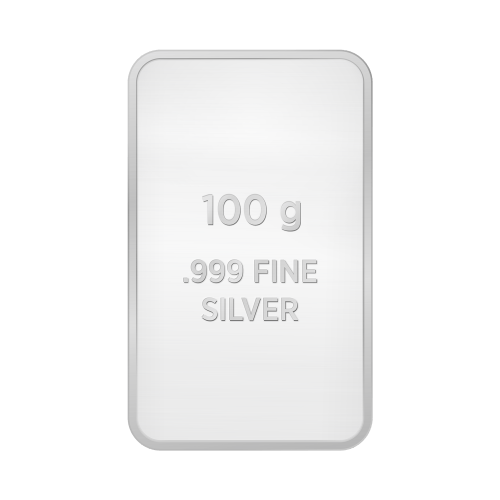 Lingot 100 grammes d'argent divers