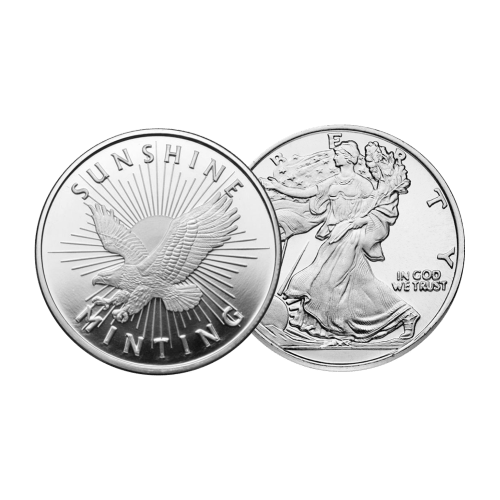 1/2 oz Assorted Silver Round