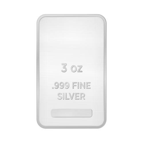 3 oz Assorted Silver Bar