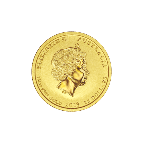Pièce 1/4 once d'or diverse