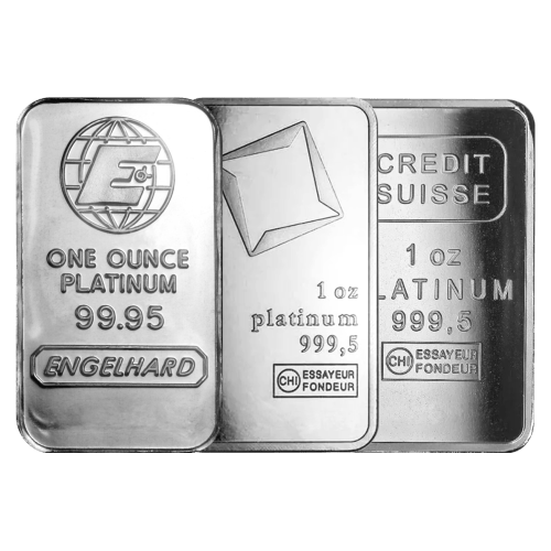 1 oz Assorted Platinum Bar