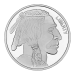 Ronde 1 once d'argent Bison | Monnaie de SilverTowne