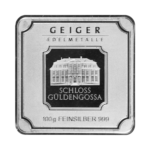 100 gram Silver Bar | Geiger Edelmetalle