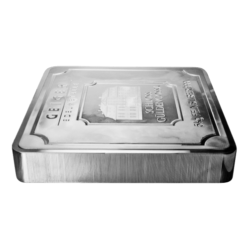 500 gram Silver Bar | Geiger Edelmetalle