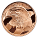 1 oz Eagle Copper Round | Silvertowne Mint