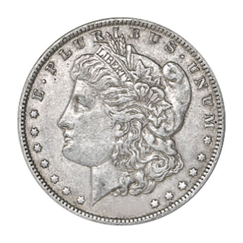 Pièce d'argent XF Silver Dollar Morgan 1878-1904 | Monnaie des États-Unis