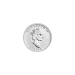 Pièce 1/2 once de platine Feuille d'érable canadienne Année aléatoire