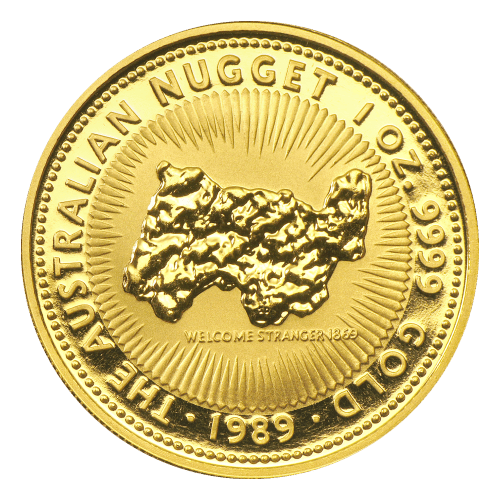 1 oz 1989 Australian Nugget Gold Coin | Perth Mint