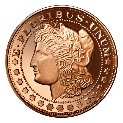 1 oz Morgan Copper Round | Silvertowne Mint