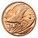 1 oz Eagle on Shield Copper Round | Silvertowne Mint
