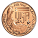 1 oz Eagle on Shield Copper Round | Silvertowne Mint