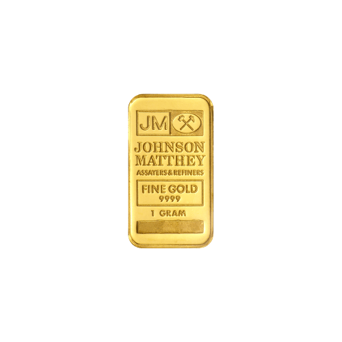 1 gram Vintage Gold Bar | Johnson Matthey