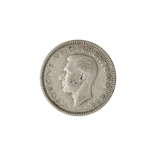 Random Year Great Britain Sixpence 50% Silver Coin
