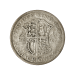 Pièce d'argent 50 % demi-couronne Grande-Bretagne Année aléatoire