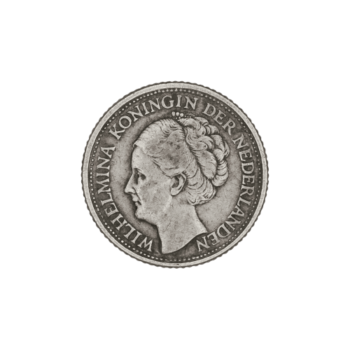 Random Year Netherlands Quarter 64% Pure Silver Coin