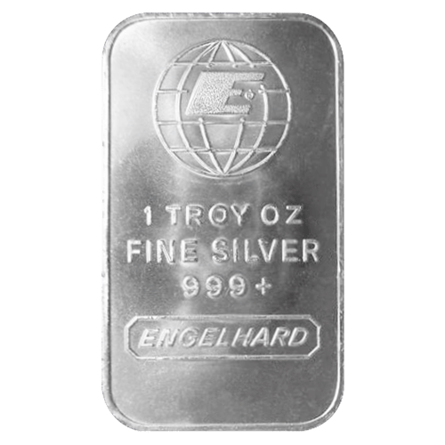 1 oz Engelhard Silver Bar