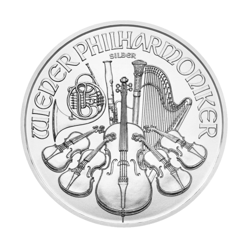 Pièce 1 once d'argent Philharmonique d'Autriche 2020