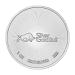 Ronde 1 once d'argent Silver Gold Bull