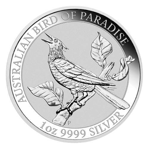 Pièce 1 once d'argent Oiseau de Paradis australien 2019
