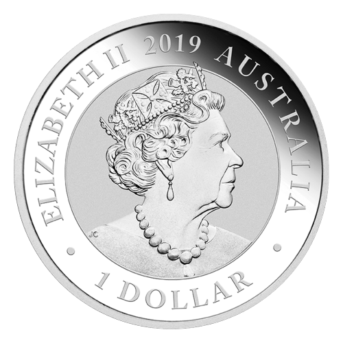 Pièce 1 once d'argent Oiseau de Paradis australien 2019