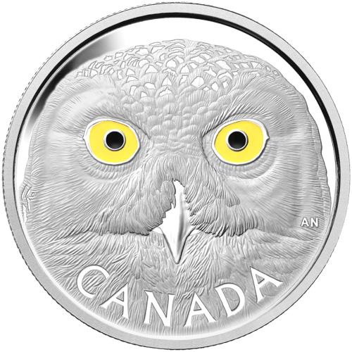 Pièce 1 kilo d'argent Le harfang des neiges 2014 | Monnaie royale canadienne