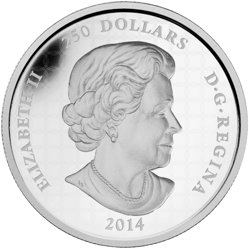 Pièce 1 kilo d'argent Le harfang des neiges 2014 | Monnaie royale canadienne