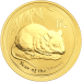 1 oz 2008 Lunar Year of the Mouse Gold Coin