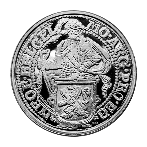 Pièce 1 once d'argent Refrappée Dollar Lion 2019 Monnaie royale néerlandaise