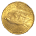 Random Year $20 Saint-Gaudens Double Eagle No Motto MS-62 Gold Coin | United States Mint