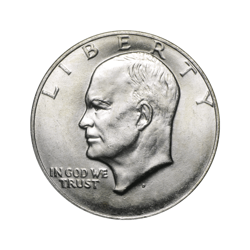 Random Year $1 U.S. Base Metal Eisenhower Circulation Coin | United States Mint