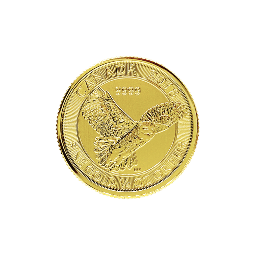 1/4 oz 2018 Canadian Snowy Owl Gold Coin
