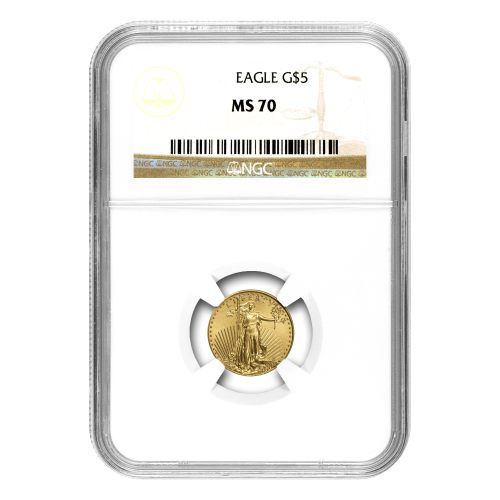 1/10 oz Random Year American Eagle MS 70 Gold Coin | United States Mint