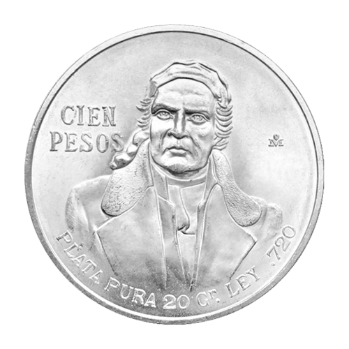Random Year Mexican 100 Peso Silver Coin