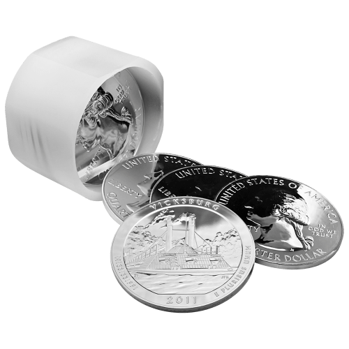 5 oz 2011 America the Beautiful Vicksburg National Park Silver Coin | United States Mint