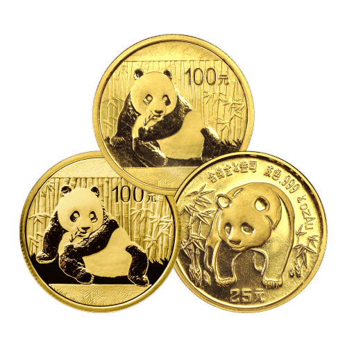 1/4 oz Random Year Chinese Panda Proof Gold Coin | Chinese Mint