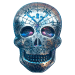 10 oz Hand Poured Silver Skull | Monarch Precious Metals