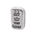 Lingot 1/2 once d'argent coulé à la main | Monarch Precious Metals